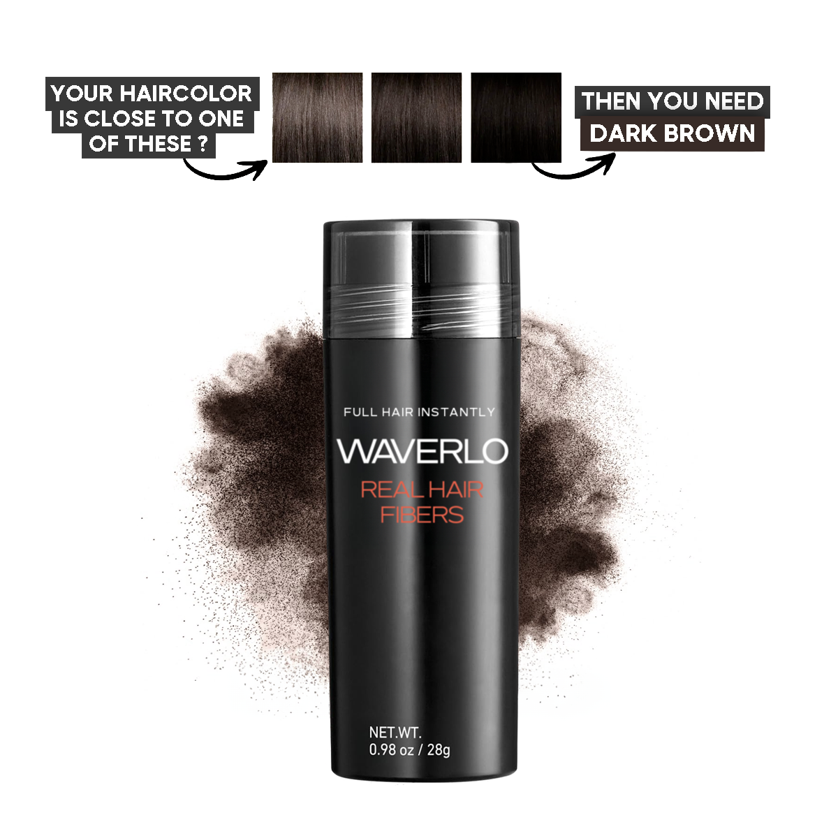 Real Hair Thickening Fibres